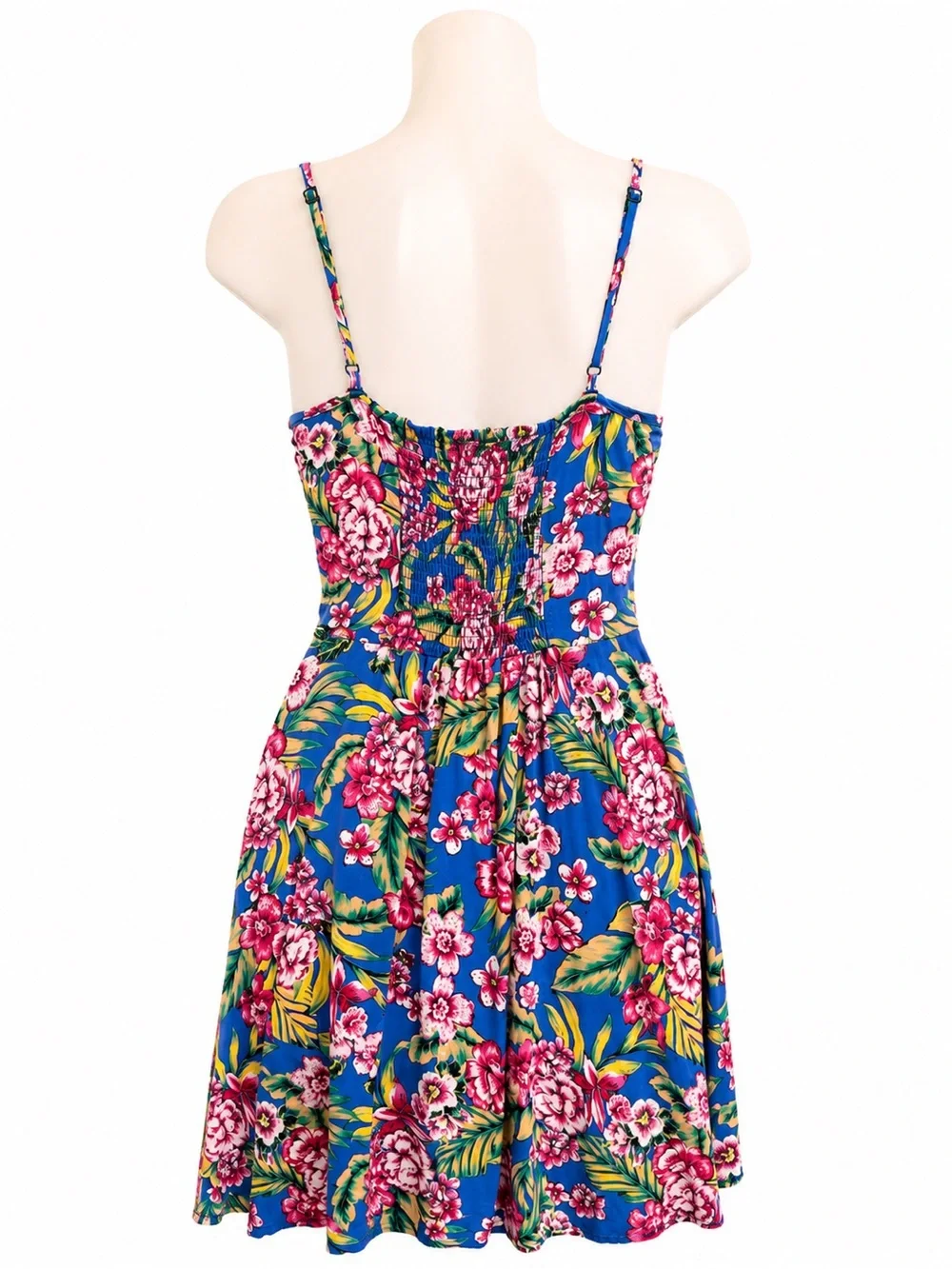 Cotton On Tropical Floral Fit & Flare Sundress Size Small 100% Viscose
